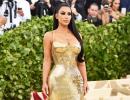 Met Gala 2018: Kim's gold dress is a winner