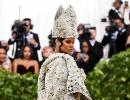 Pix: Why co-host Rihanna is Met Gala's real star