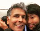 Must-read! Ankita Konwar's adorable message on Milind Soman's birthday