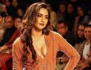 Oomphalicious! Krystle D'Souza puts on a daring display