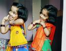 Navratri pix: Happiness comes in small packages