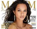 Brazilian supermodel Lais Ribeiro flaunts her trim pins