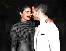 Pix: Priyanka-Nick can't keep their hands off each other