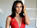 Padma Lakshmi's red gown has a secret message