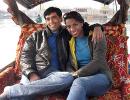 In pix: This couple fell in love with Kashmir