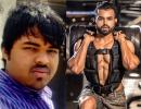 How this 26 YO vegetarian lost 39 kg to get 6 pack abs