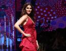 Incredibly sexy! Vaani Kapoor slays in a red slit gown