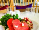 V-Day recipe: Grilled watermelon hearts salad