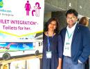 Ulka and Rajeev convert buses into ladies's toilets