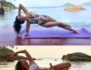 Bend. Stretch. Pose like Kavita. Can you?