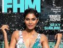 Lopamudra sizzles in floral swimsuit on FHM cover