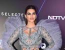 In Pics: Kriti, Huma look drop-dead gorgeous in silver