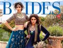 Badass brides! Huma, Diana look pretty in blue