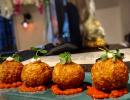 Monsoon recipes: Smoked Tomato and Scamorza Arancini