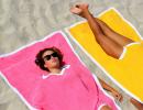 Forget bikinis, towelkini is the latest beach trend