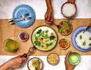 Party food recipes: Green Thai Curry and Som Tam Slaw