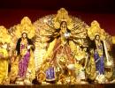 This Durga idol is made from 50 kg gold