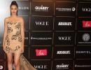 OMG! Ananya Panday flaunts curves in a nude dress