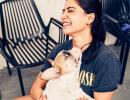 Pics! Samantha's fun-filled moments with her pet