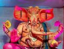 At 22 ft, this Ganesha is made from paper and clay