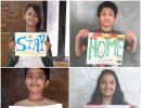 Creativity in lockdown: Kids share inspiring messages