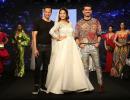 Why is Hina Khan dressed as a bride?