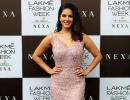 Sunny, Lara, Sonali Kulkarni glam up LFW