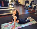 Minissha proudly flaunts 'flat Indian tummy'