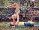 HOT yogis! Can you bend like this couple?