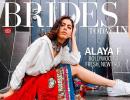 Alaya slays as modern bride in her mom's lehenga