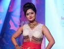 Urvashi Rautela dazzles as a bride on the ramp