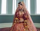 Who inspired Kajal Aggarwal's wedding lehenga