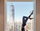 The yogini who loves to pose with skyscrapers