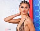 Seen Zendaya's Spider Web Gown?