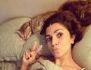 Nimrat's adorable pics with her cuddly friends