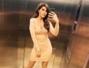 Elnaaz's STUNNING elevator selfies