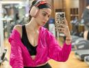 Celebs Sweat It Out In STYLE