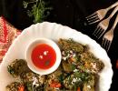 Bethica Das' Steamed Spinach Paatra