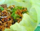 Zelda's Mushroom-Tofu Lettuce Wraps