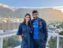 Sanjana-Jasprit's Twinning Moment