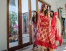 Designers Behind Shibani's Wedding Looks