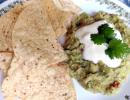 Recipe: Guacamole Topped With Sour Cream