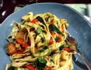 Recipe:Tagliatelle With Fresh Vegetables