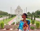 When A Supermodel Romances The Taj