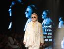 Wow! Is that Rohit Bal modelling on the ramp?