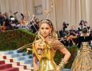 Natasha's Sabyasachi Sari At Met Gala