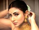 VOTE! Mouni's Hottest Sari Look