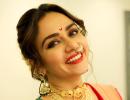 Amruta, Rinku In Their Traditional Best