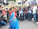 Lady Govindas Celebrate Dahi Handi