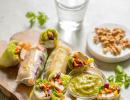 Recipe: Crispy Rice Paper Paneer Roll